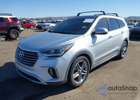 2017 Hyundai Santa Fe Limited Ultimate z USA, uszkodzony, nr VIN KM8SR4HF2HU201347